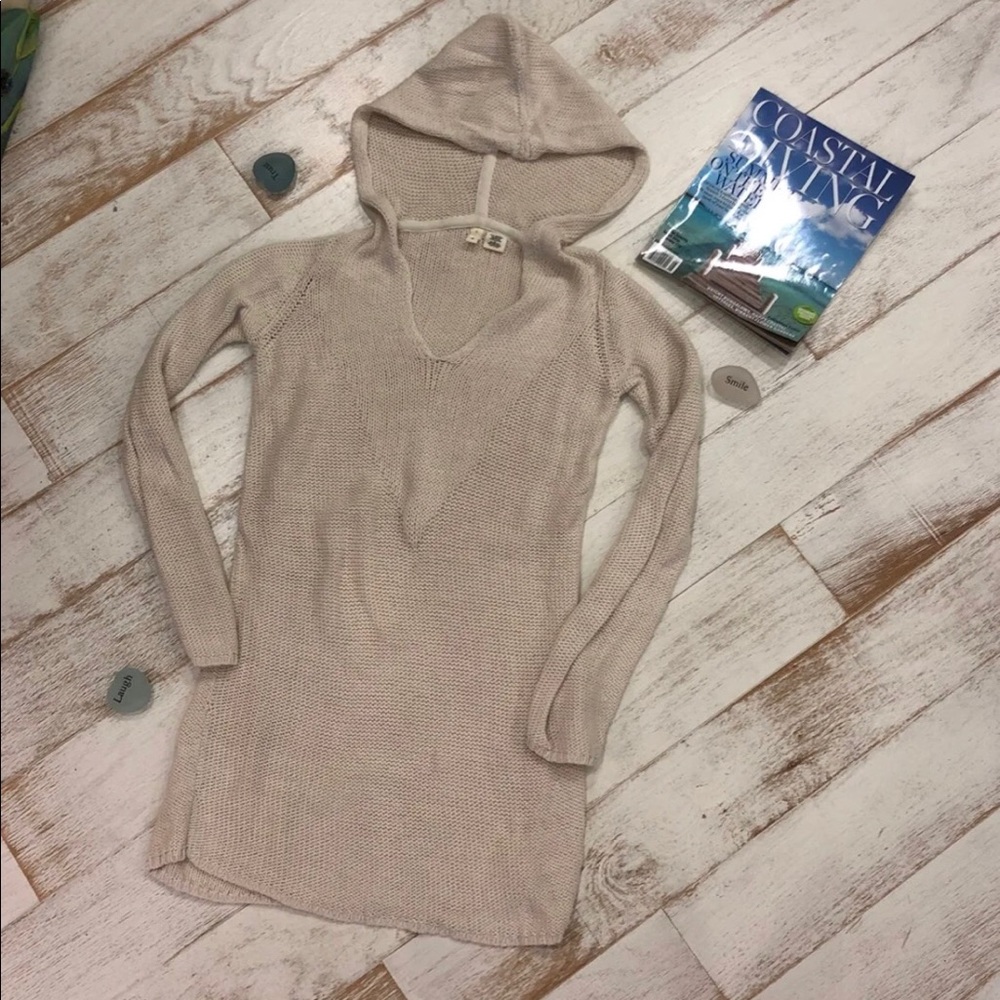 Oatmeal Knit Sweater Small
